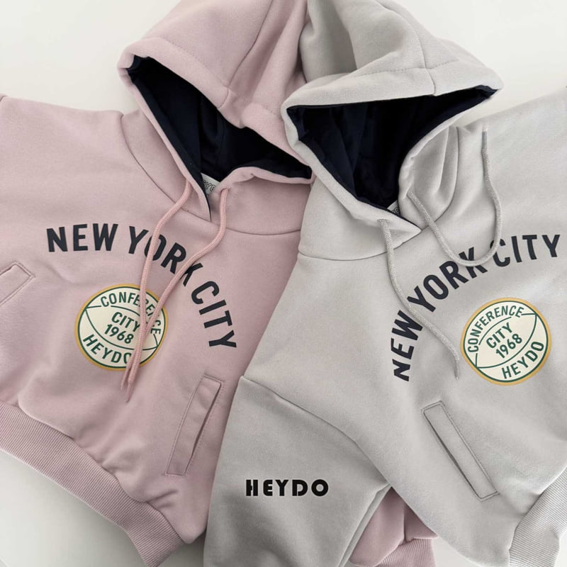 Heydo - Korean Children Fashion - #kidsstore - Color-block Hoodie - 7