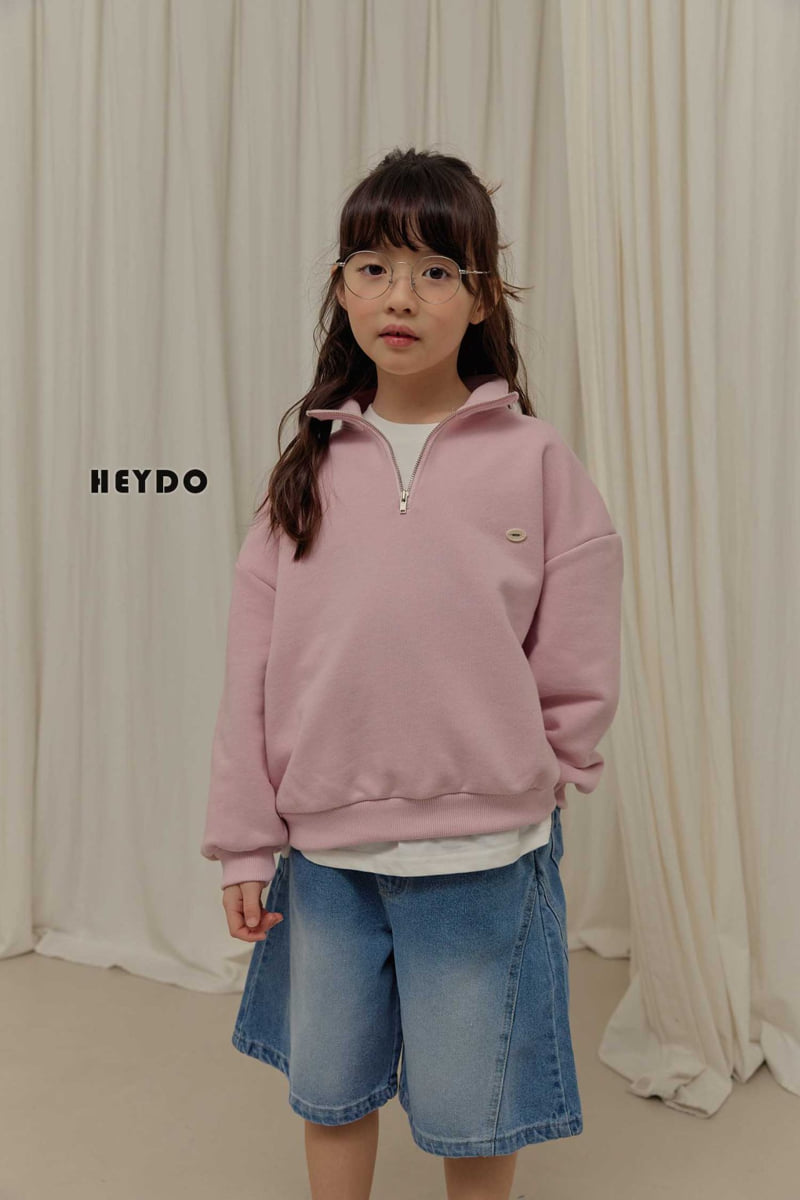 Heydo - Korean Children Fashion - #kidsstore - Luke Half-zip Sweatshirt - 10