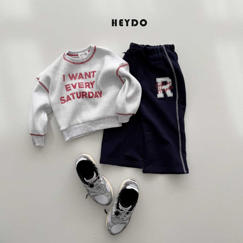 Heydo - Korean Children Fashion - #kidzfashiontrend - Waffle Sweatshirt - 7