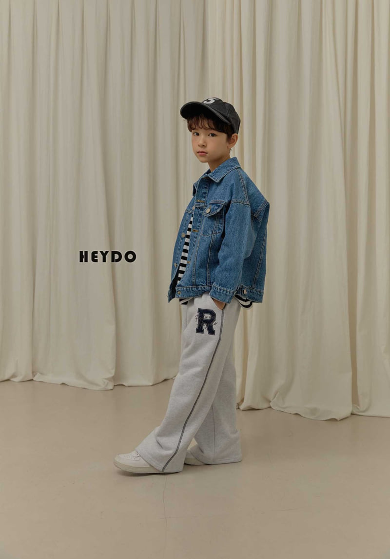 Heydo - Korean Children Fashion - #kidzfashiontrend - Pure Denim Jacket - 9