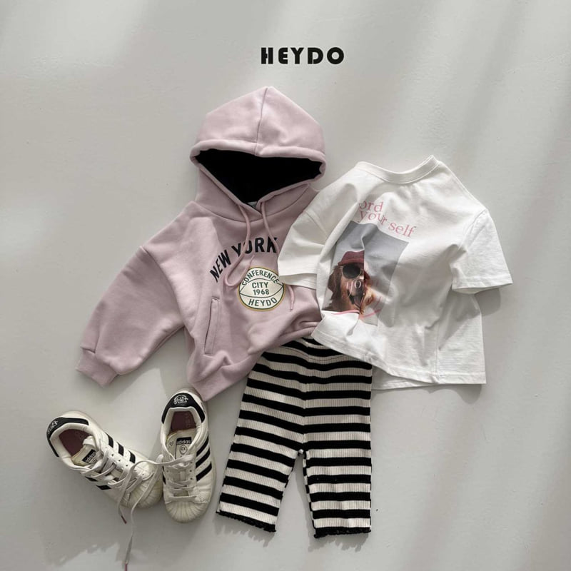 Heydo - Korean Children Fashion - #kidzfashiontrend - Color-block Hoodie - 8