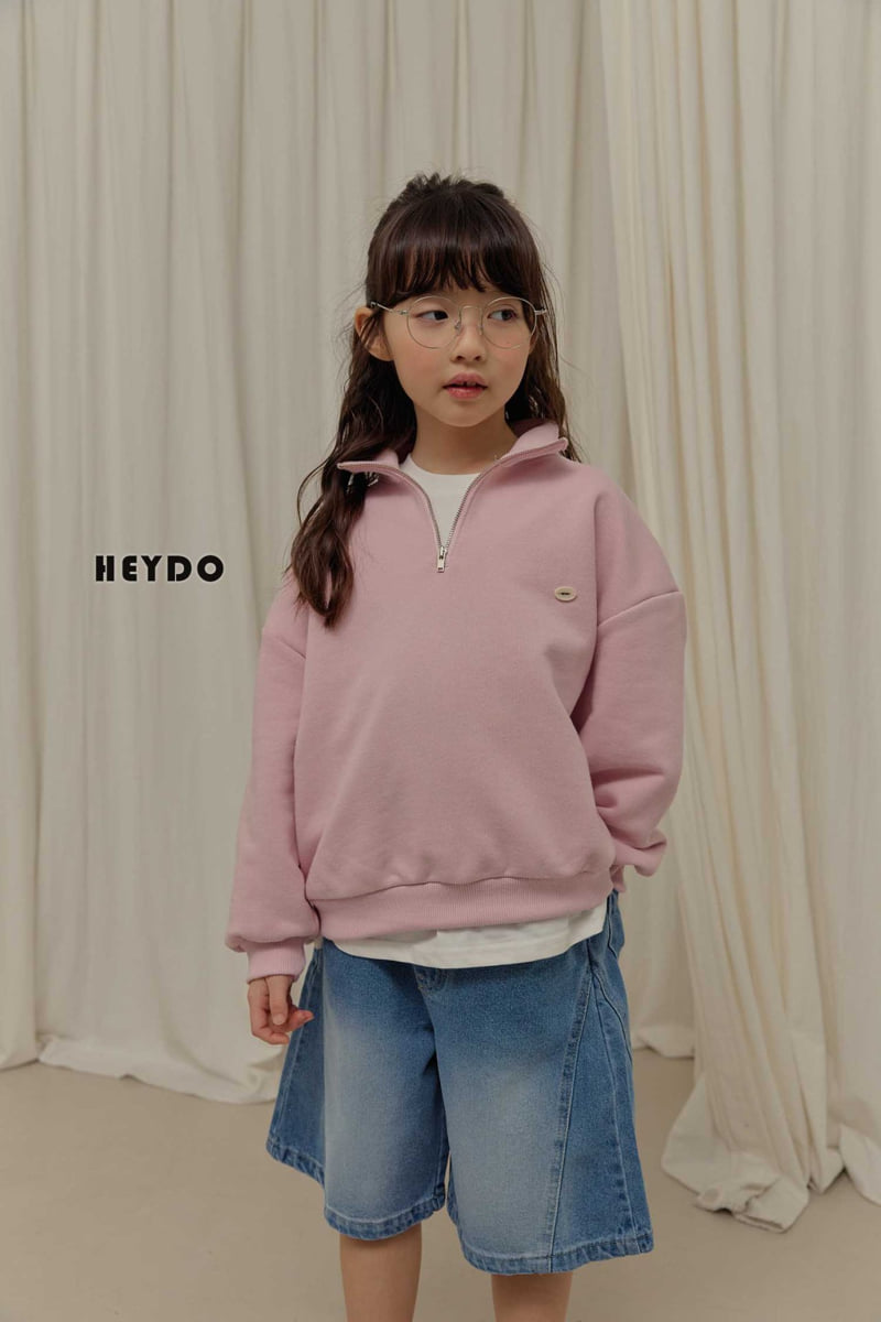 Heydo - Korean Children Fashion - #kidzfashiontrend - Luke Half-zip Sweatshirt - 11