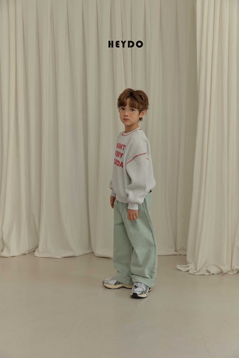 Heydo - Korean Children Fashion - #magicofchildhood - Waffle Sweatshirt - 10