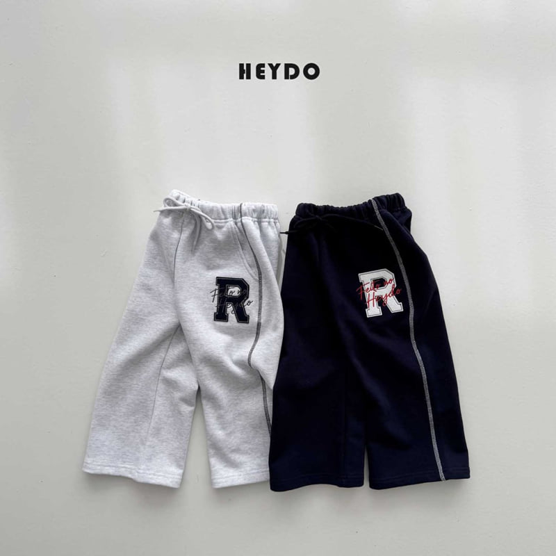 Heydo - Korean Children Fashion - #magicofchildhood - R Patch Pants
