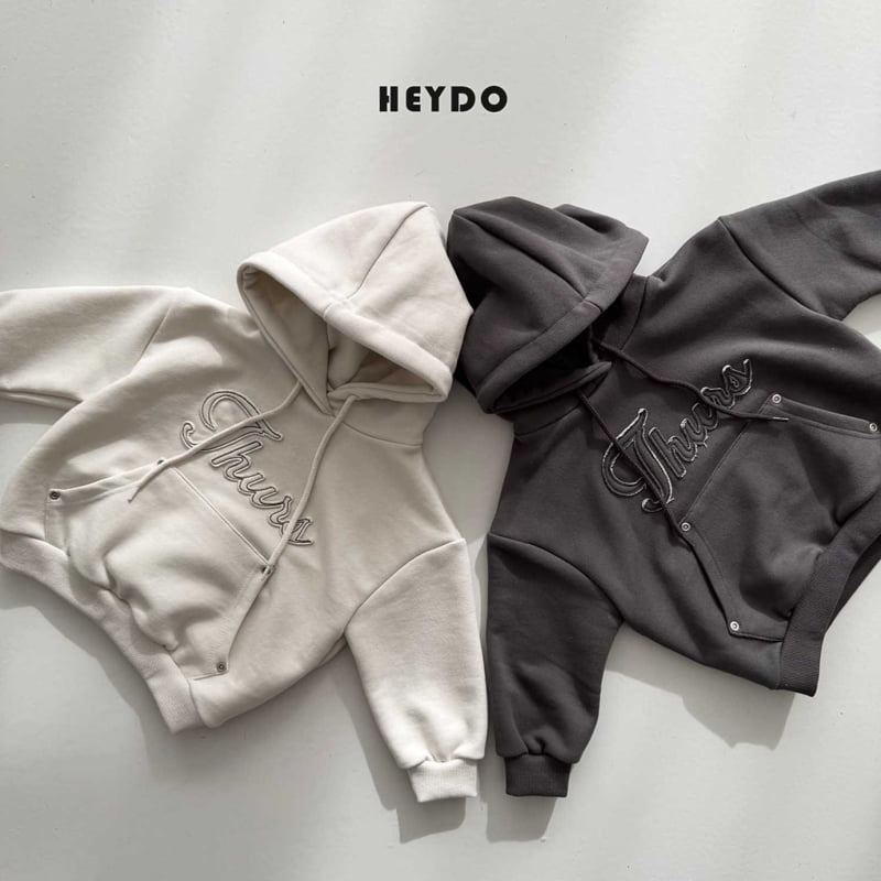 Heydo - Korean Children Fashion - #minifashionista - Rivet Hoodie