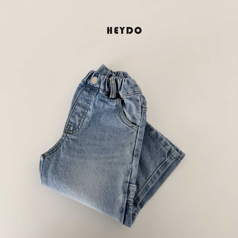 Heydo - Korean Children Fashion - #magicofchildhood - Icon Denim Pants - 4