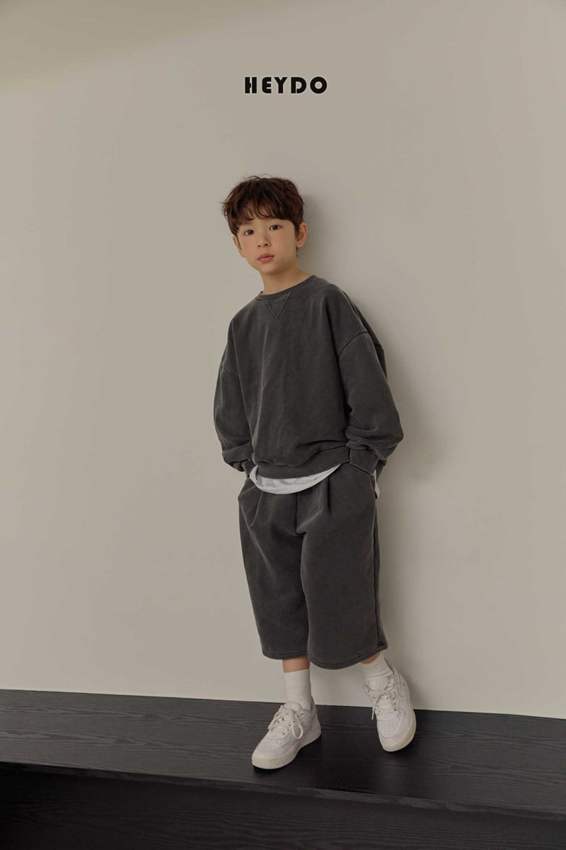 Heydo - Korean Children Fashion - #minifashionista - Pigment Bermuda Pants - 11