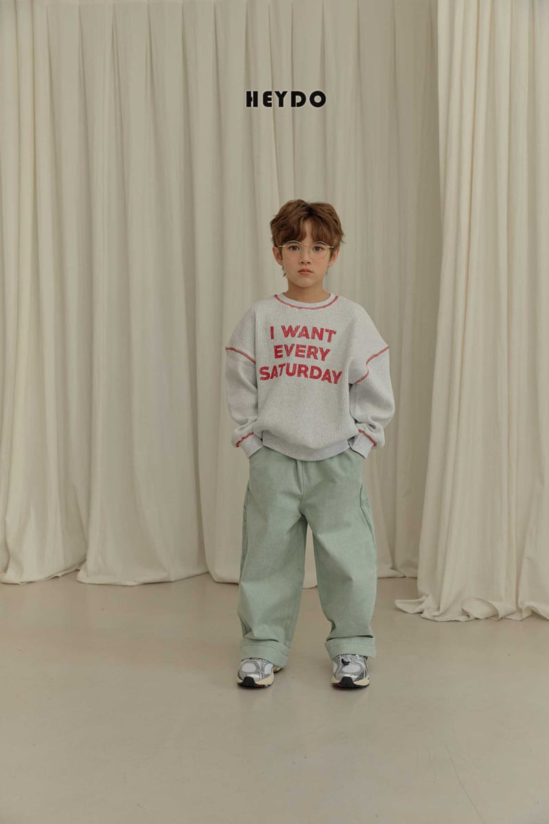 Heydo - Korean Children Fashion - #prettylittlegirls - Waffle Sweatshirt - 12