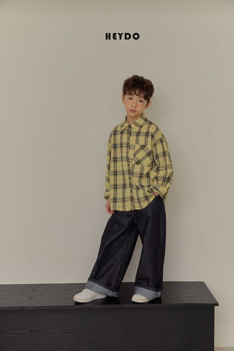 Heydo - Korean Children Fashion - #prettylittlegirls - Faded Check Shirt - 11