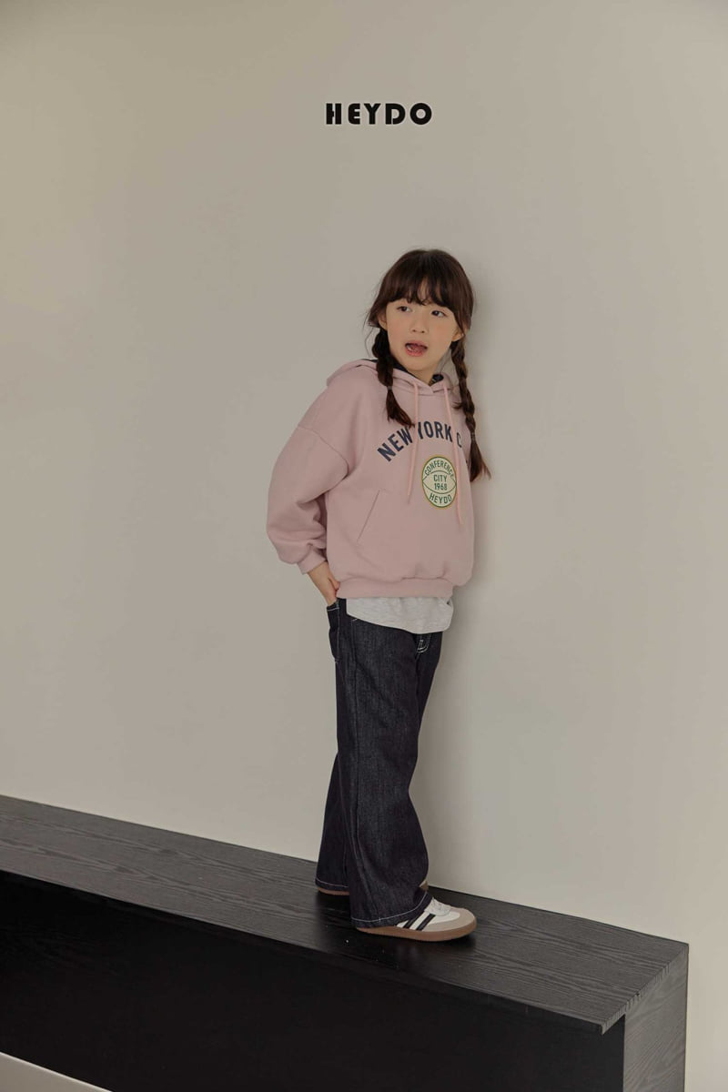 Heydo - Korean Children Fashion - #stylishchildhood - Pit Hook Denim Pants - 10