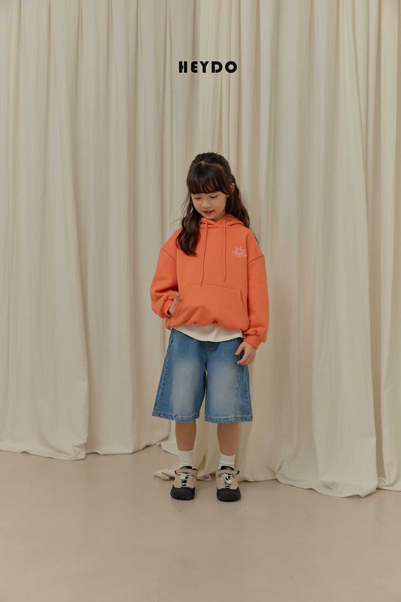 Heydo - Korean Children Fashion - #stylishchildhood - Diagonal Seam Shorts - 8