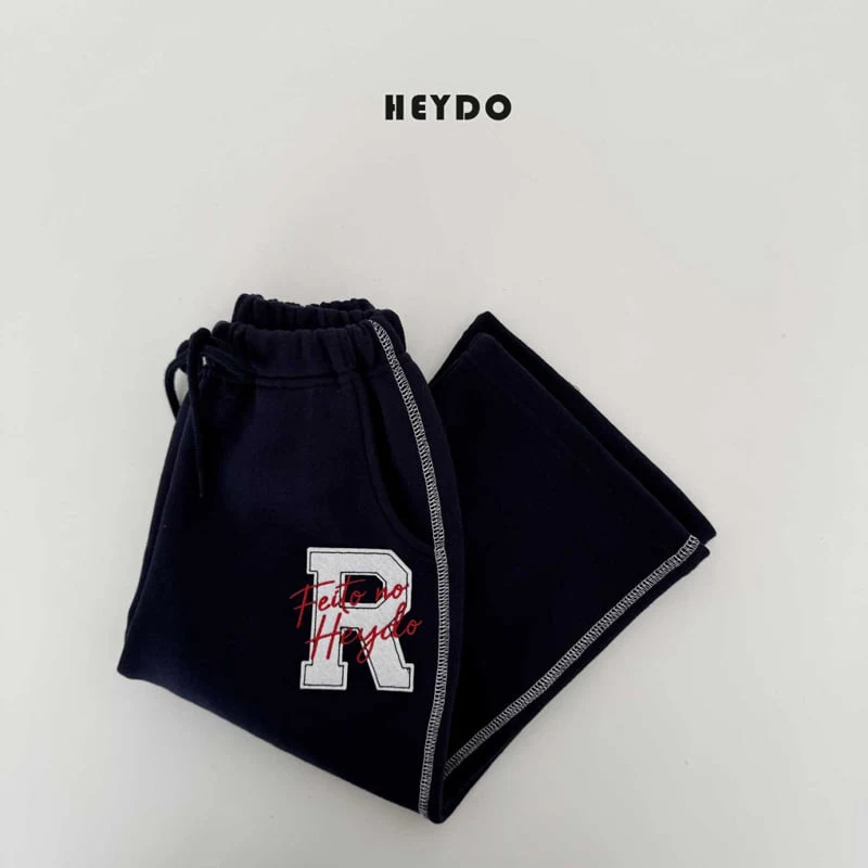 Heydo - Korean Children Fashion - #stylishchildhood - R Patch Pants - 6