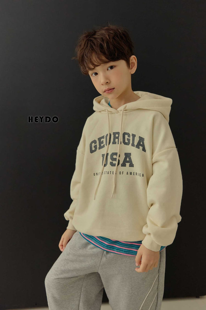 Heydo - Korean Children Fashion - #todddlerfashion - USA Hoodie - 9