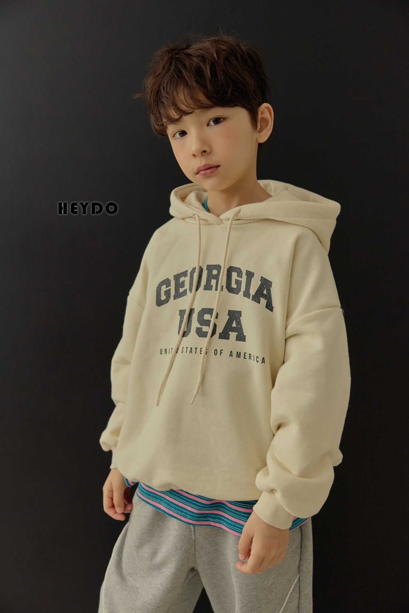 Heydo - Korean Children Fashion - #toddlerclothing - USA Hoodie - 10
