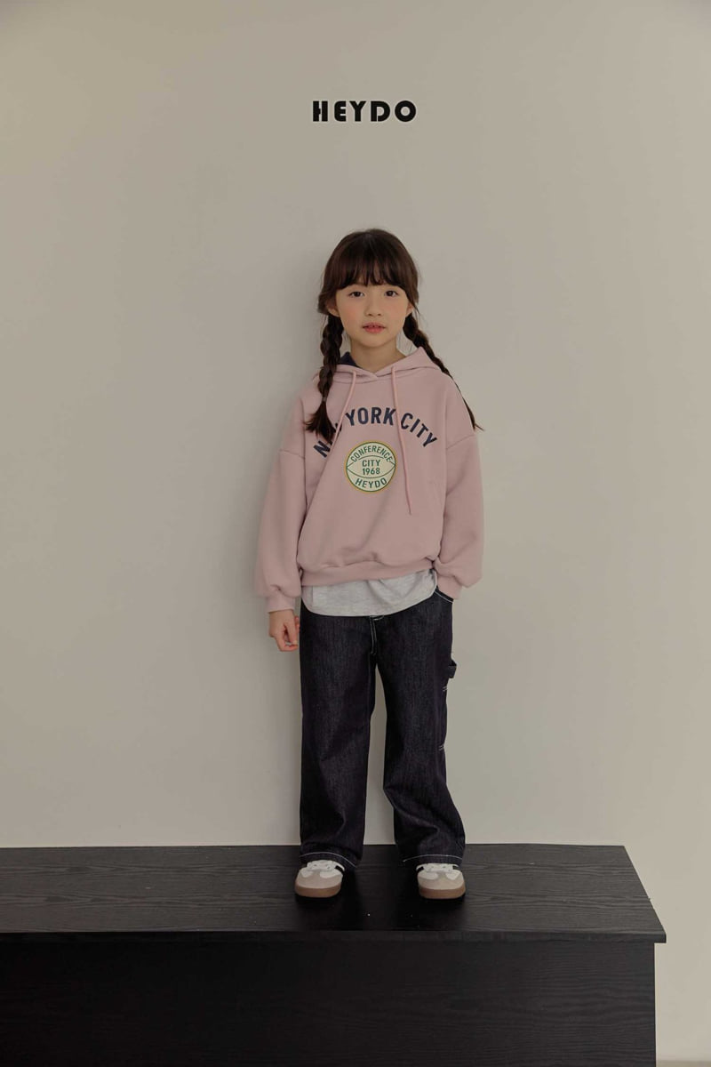 Heydo - Korean Children Fashion - #toddlerclothing - Pit Hook Denim Pants - 9