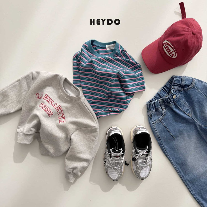 Heydo - Korean Children Fashion - #toddlerclothing - Dart Denim Pants - 8