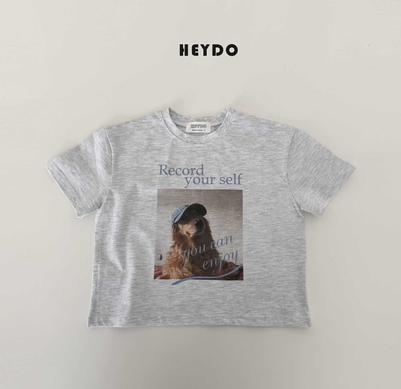Heydo - Korean Children Fashion - #toddlerclothing - Retriever Short Sleeve Tee - 6
