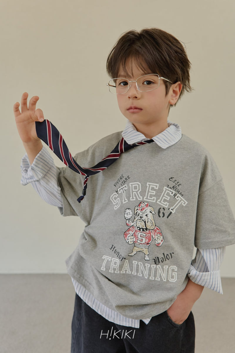 Hikiki - Korean Children Fashion - #Kfashion4kids - Street Short Sleeve Tee