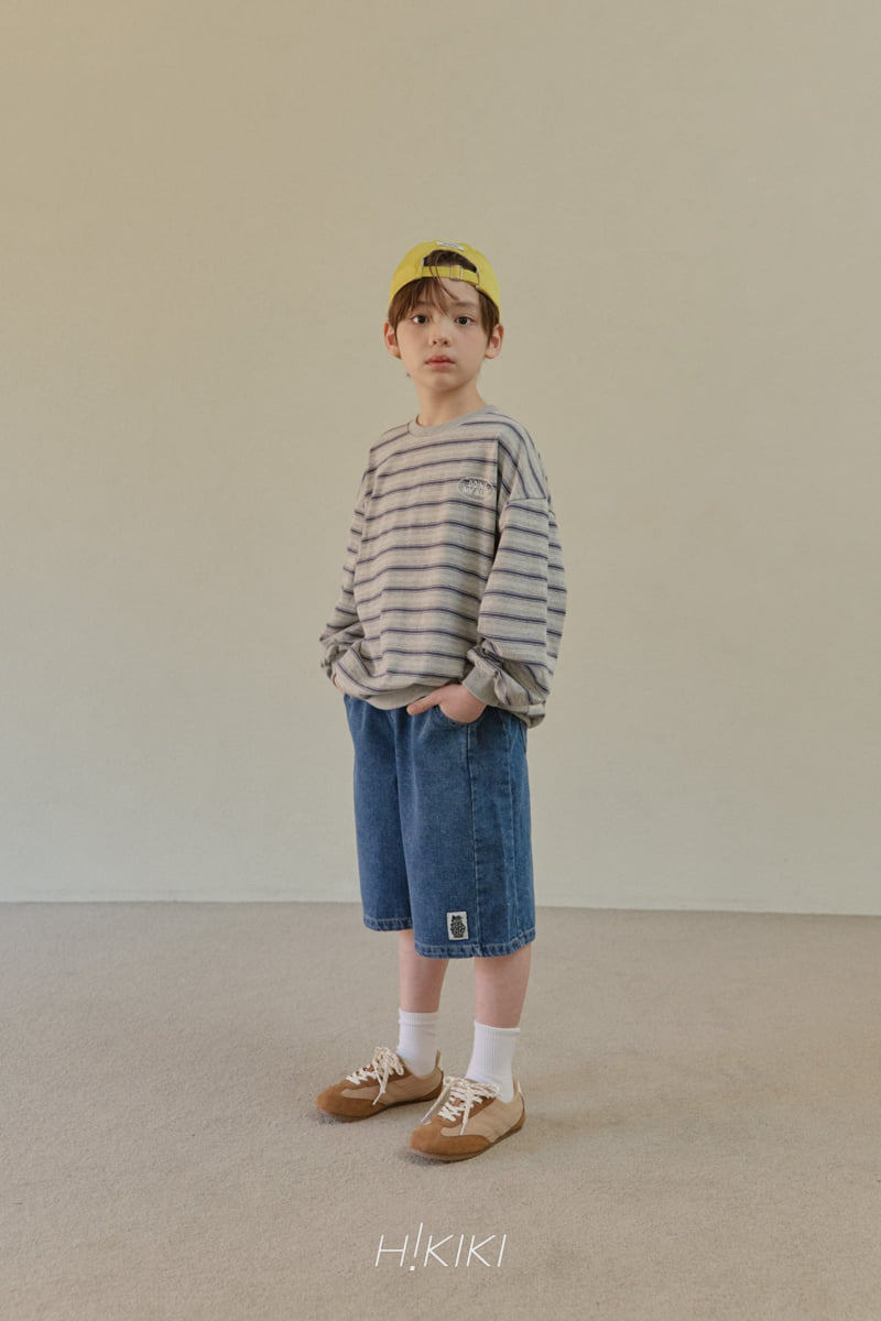 Hikiki - Korean Children Fashion - #Kfashion4kids - Denim Bermuda Pants - 12