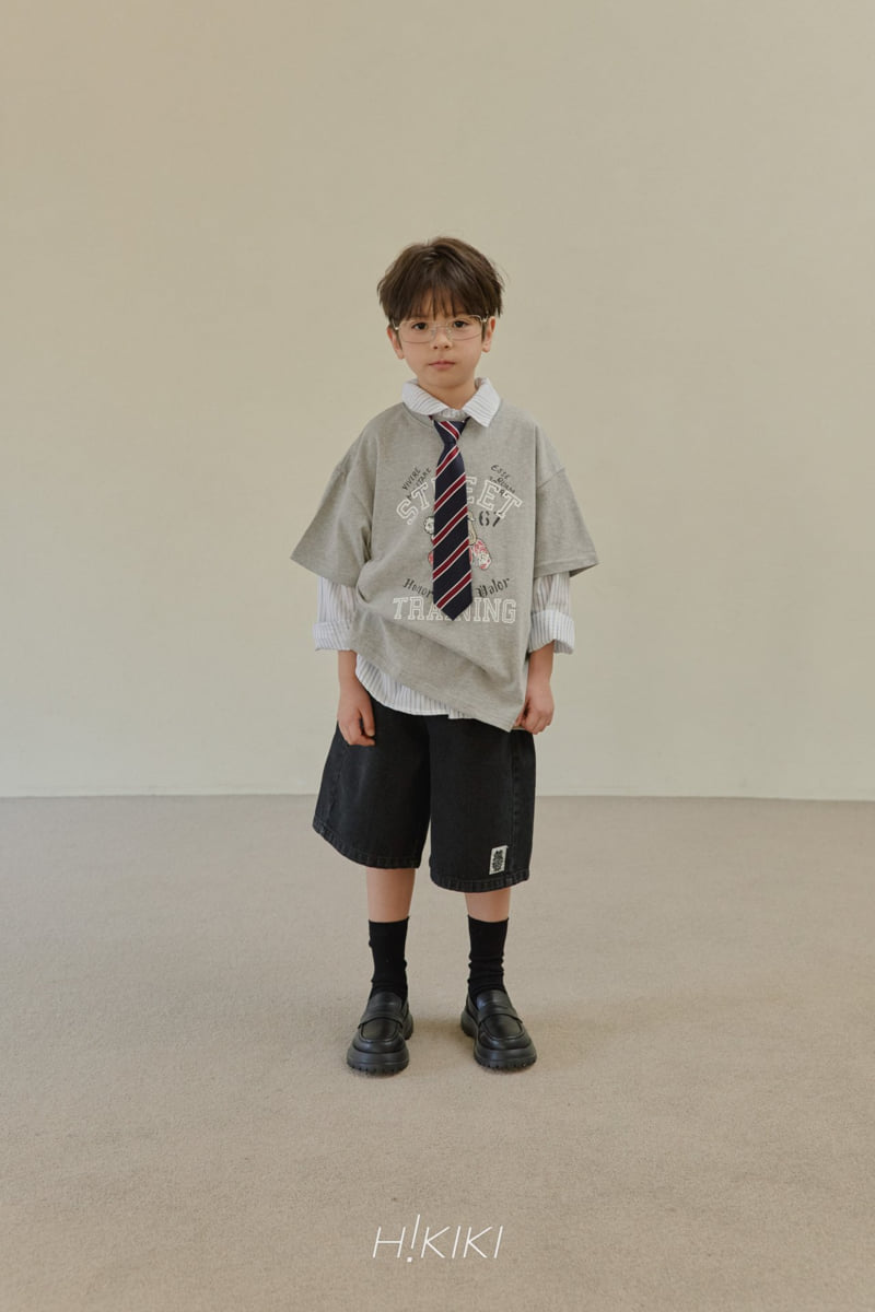 Hikiki - Korean Children Fashion - #kidzfashiontrend - Hockey Necktie - 4