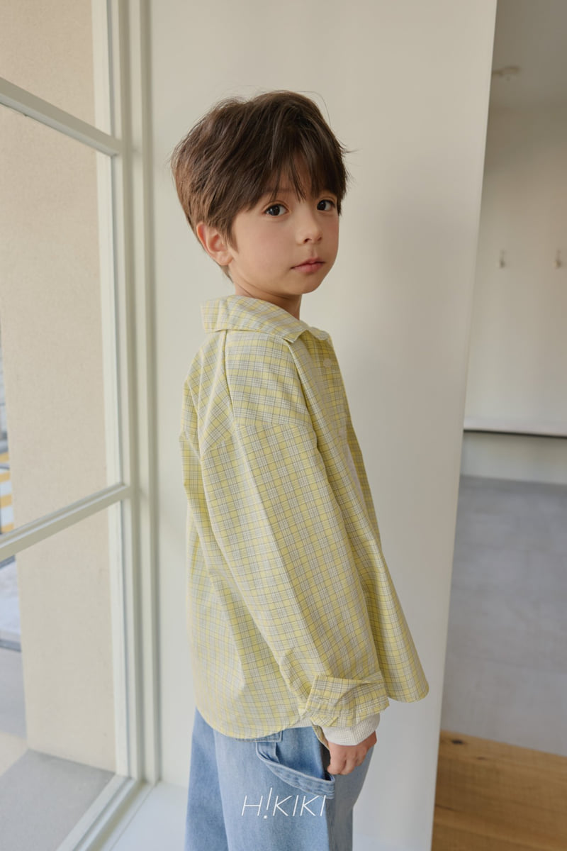 Hikiki - Korean Children Fashion - #childofig - Spring Check Shirt - 12