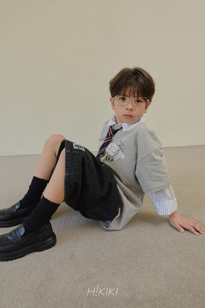 Hikiki - Korean Children Fashion - #childofig - Street Short Sleeve Tee - 6