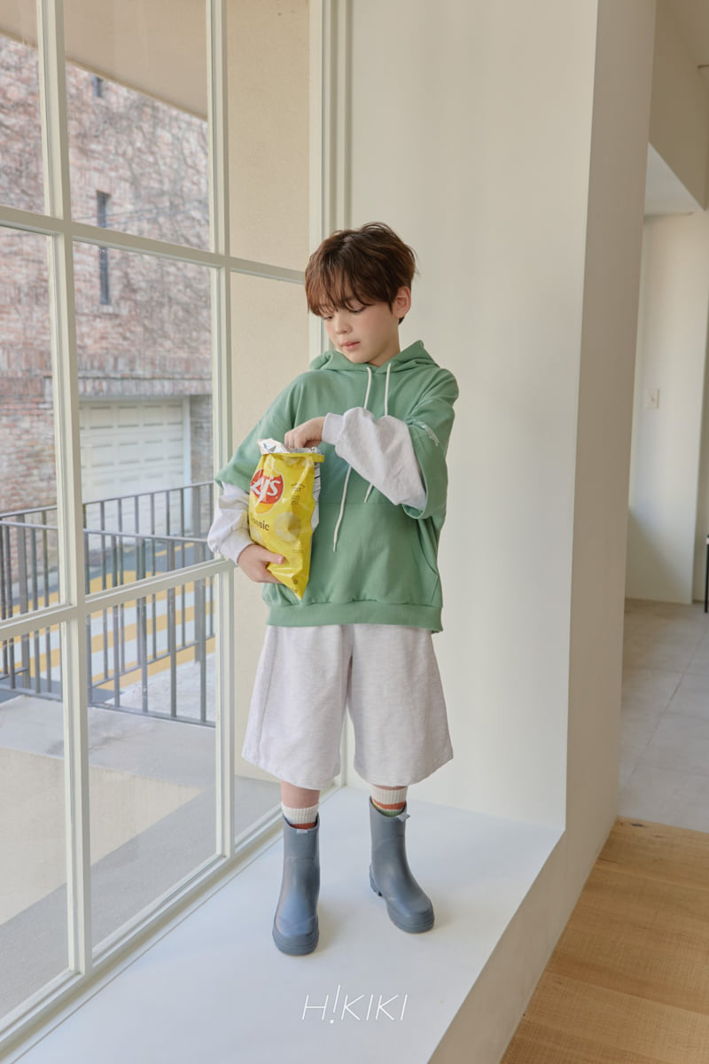 Hikiki - Korean Children Fashion - #childofig - 39 Double Hood Hoodie - 5