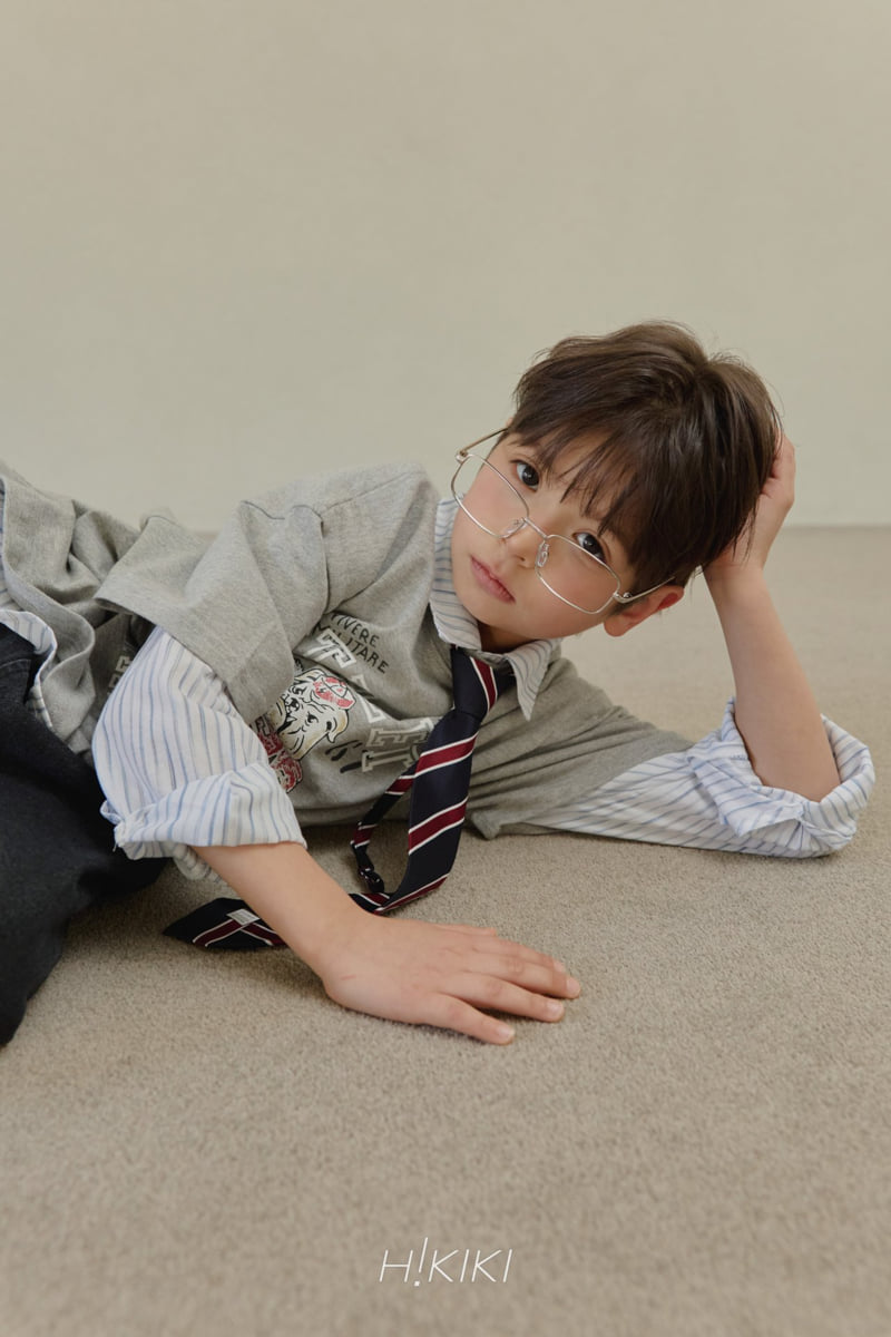Hikiki - Korean Children Fashion - #childofig - Dandy Stripe Shirt - 12