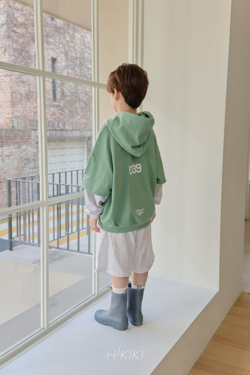 Hikiki - Korean Children Fashion - #childrensboutique - 39 Double Hood Hoodie - 7