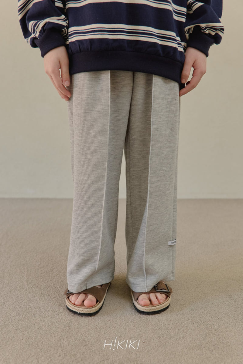 Hikiki - Korean Children Fashion - #designkidswear - Cozy Straight Pants - 2