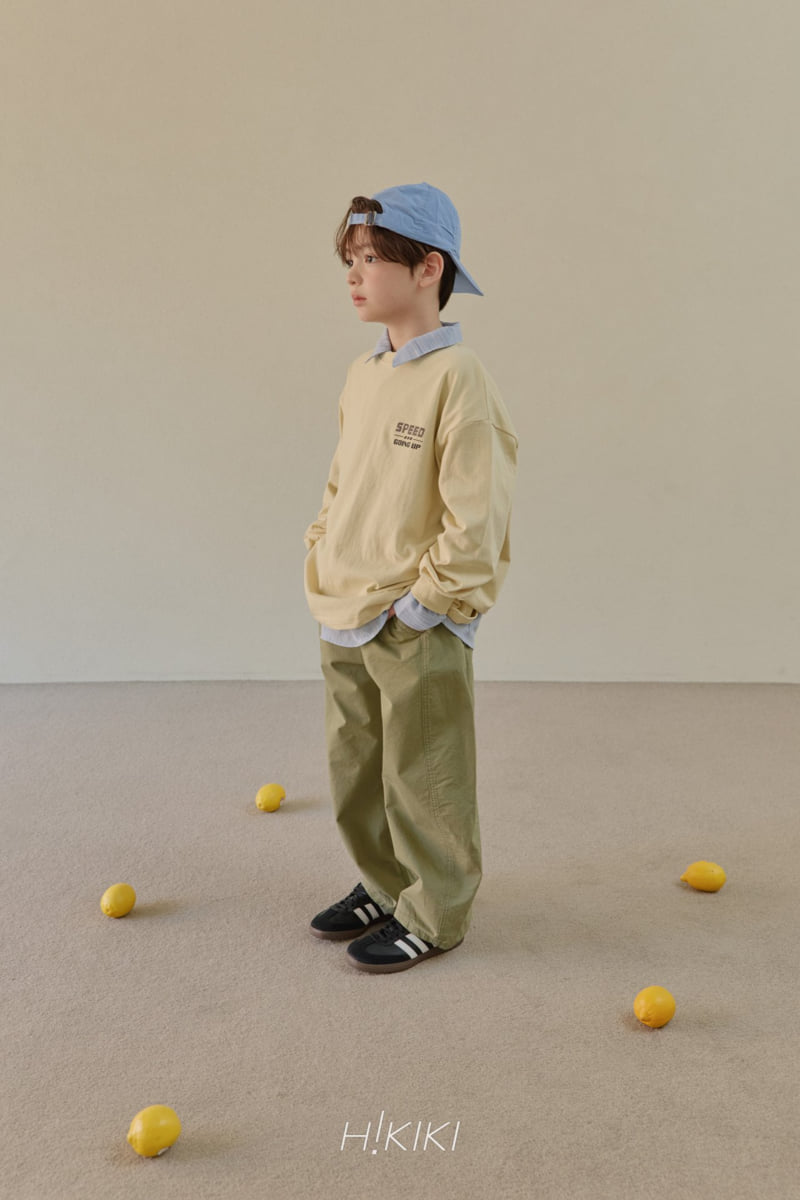 Hikiki - Korean Children Fashion - #discoveringself - Cotton Curve Pants - 5