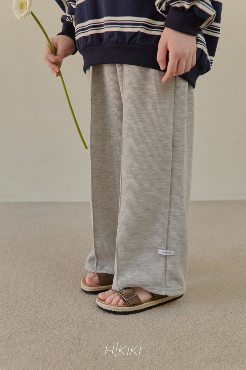 Hikiki - Korean Children Fashion - #discoveringself - Cozy Straight Pants - 3