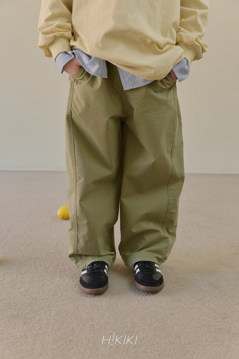 Hikiki - Korean Children Fashion - #fashionkids - Cotton Curve Pants - 6