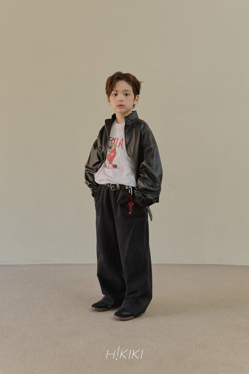 Hikiki - Korean Children Fashion - #fashionkids - Wide Denim Pants - 9
