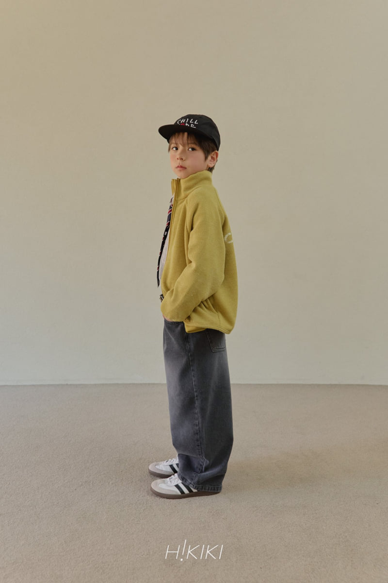 Hikiki - Korean Children Fashion - #kidsshorts - Half-Neck Knit Zip-Up - 7