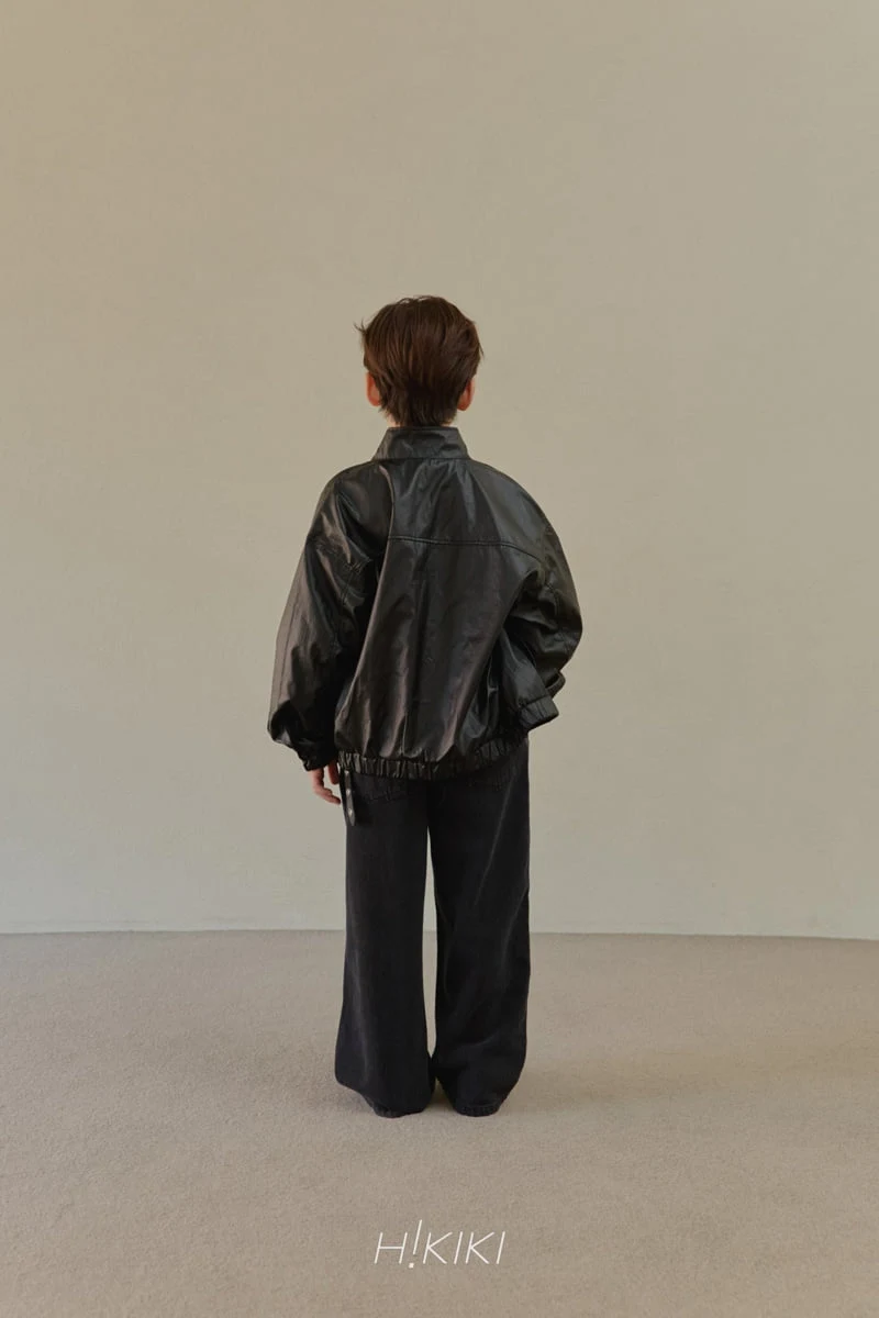 Hikiki - Korean Children Fashion - #kidsstore - Wide Denim Pants - 11
