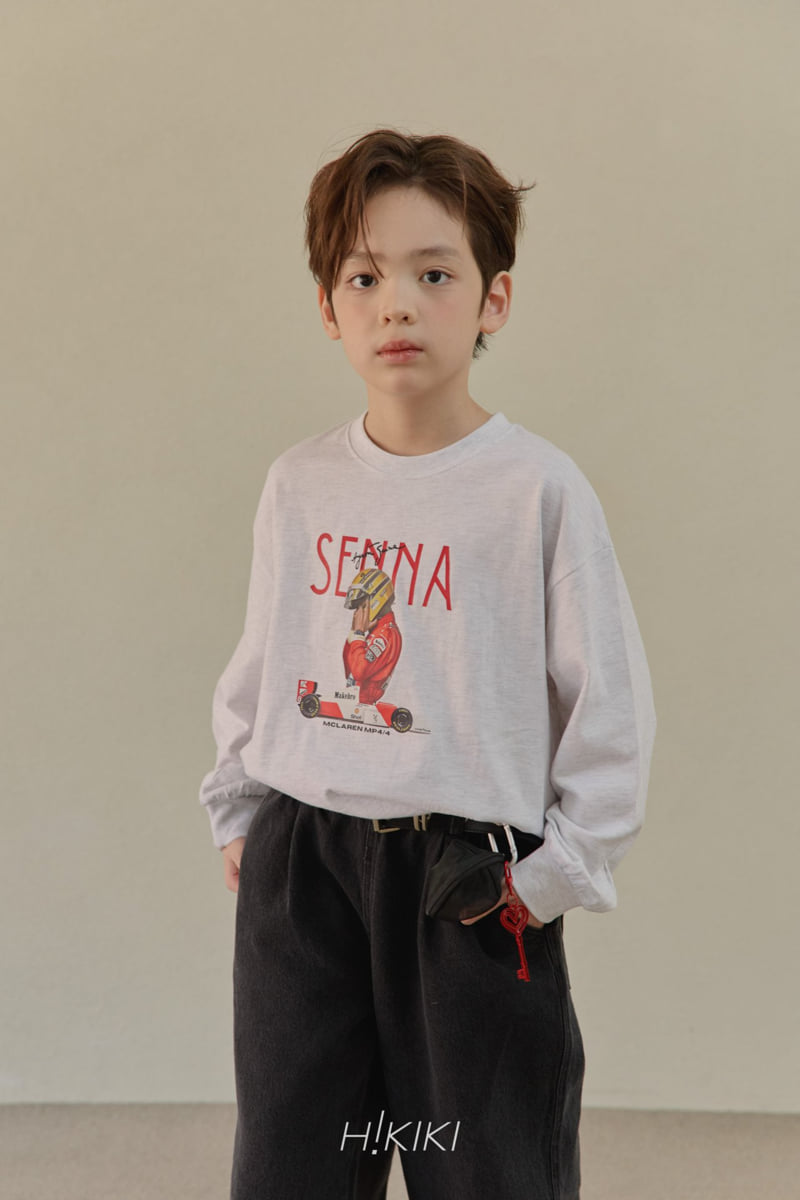 Hikiki - Korean Children Fashion - #kidzfashiontrend - Wide Denim Pants - 12