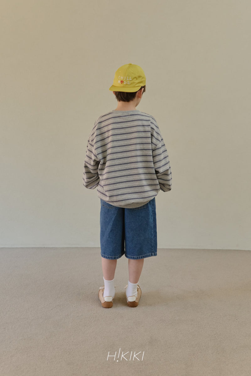 Hikiki - Korean Children Fashion - #kidzfashiontrend - Denim Bermuda Pants - 11