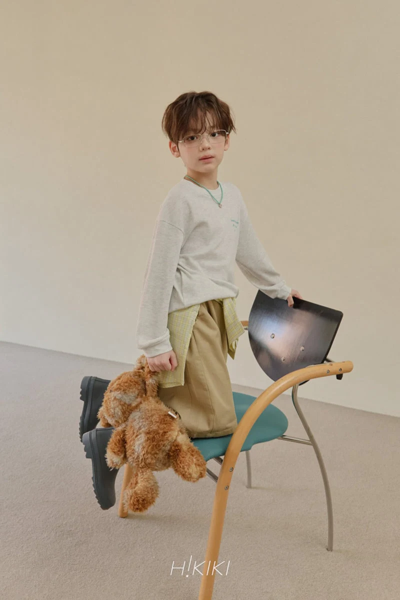 Hikiki - Korean Children Fashion - #kidzfashiontrend - Waffle Rib Tee - 7