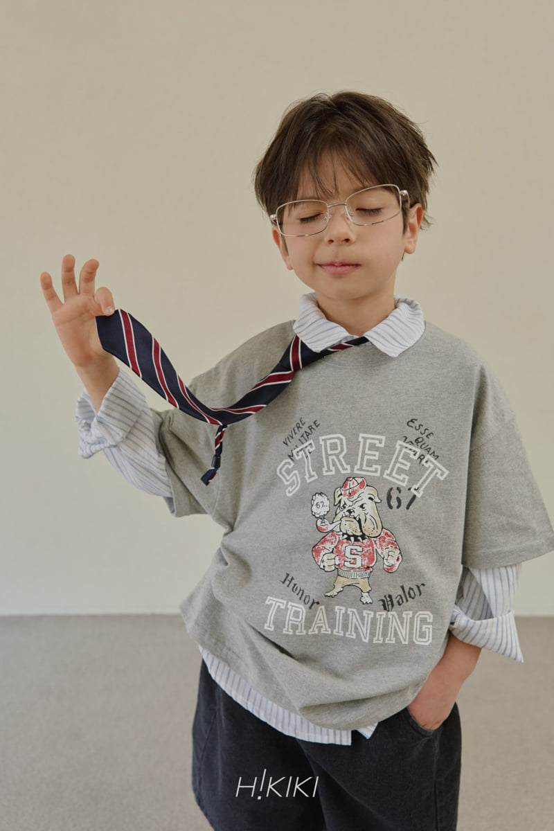 Hikiki - Korean Children Fashion - #kidzfashiontrend - Hockey Necktie - 3