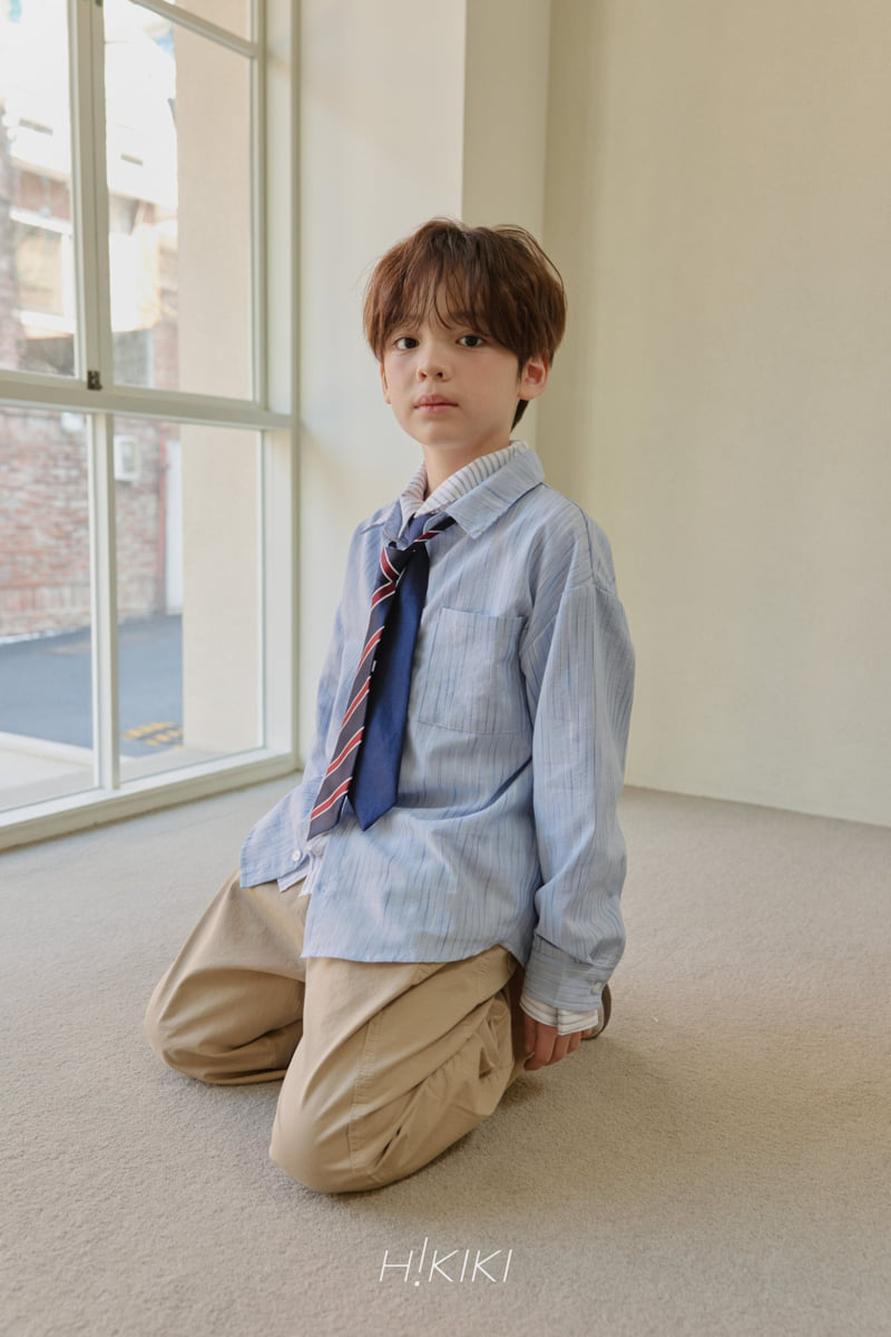Hikiki - Korean Children Fashion - #littlefashionista - Cotton Curve Pants - 11