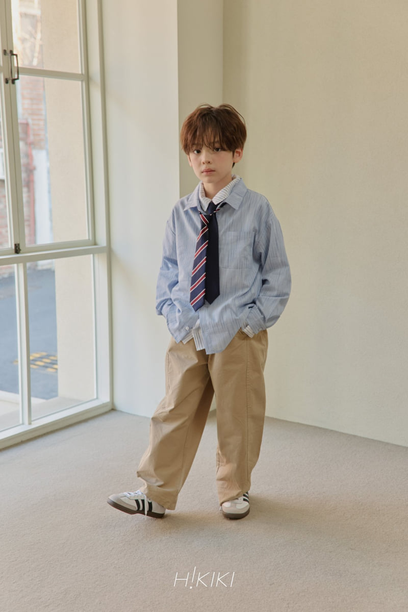 Hikiki - Korean Children Fashion - #littlefashionista - Dandy Stripe Shirt - 5
