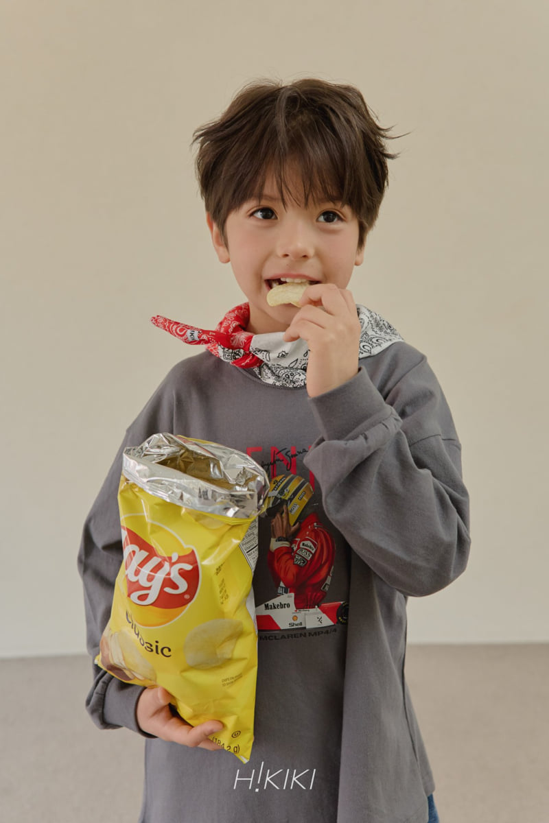 Hikiki - Korean Children Fashion - #magicofchildhood - Half Half Scarf - 2