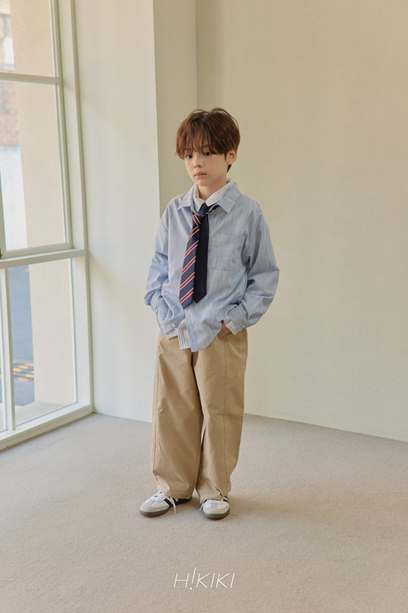 Hikiki - Korean Children Fashion - #magicofchildhood - Dandy Stripe Shirt - 6