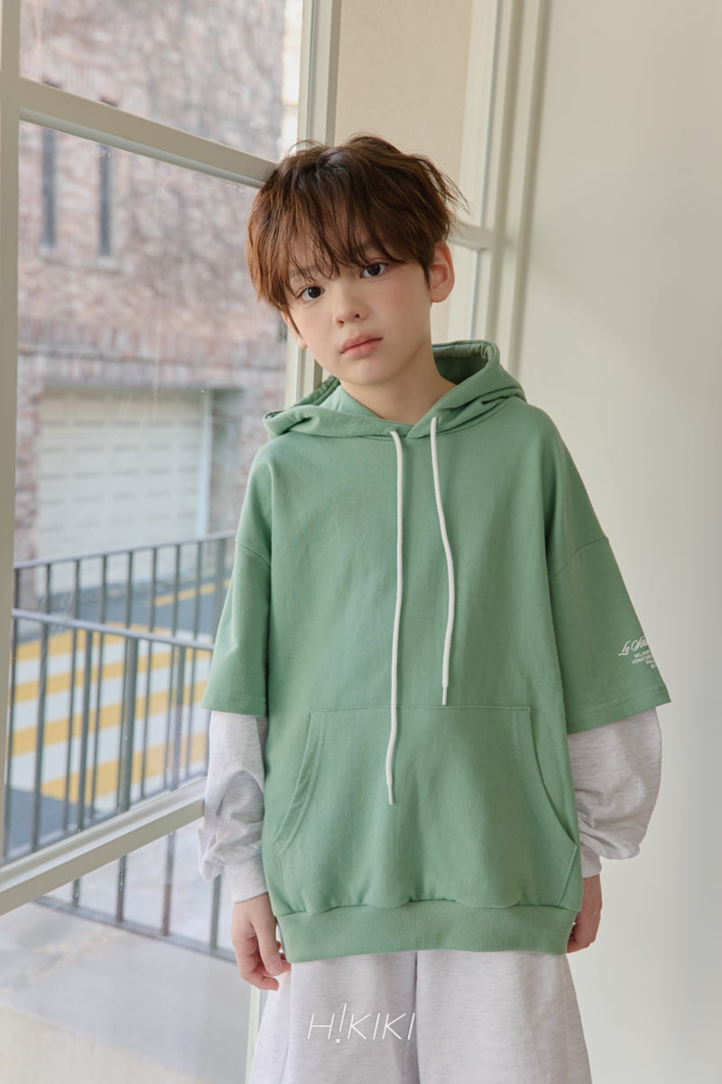 Hikiki - Korean Children Fashion - #minifashionista - 39 Double Hood Hoodie - 3