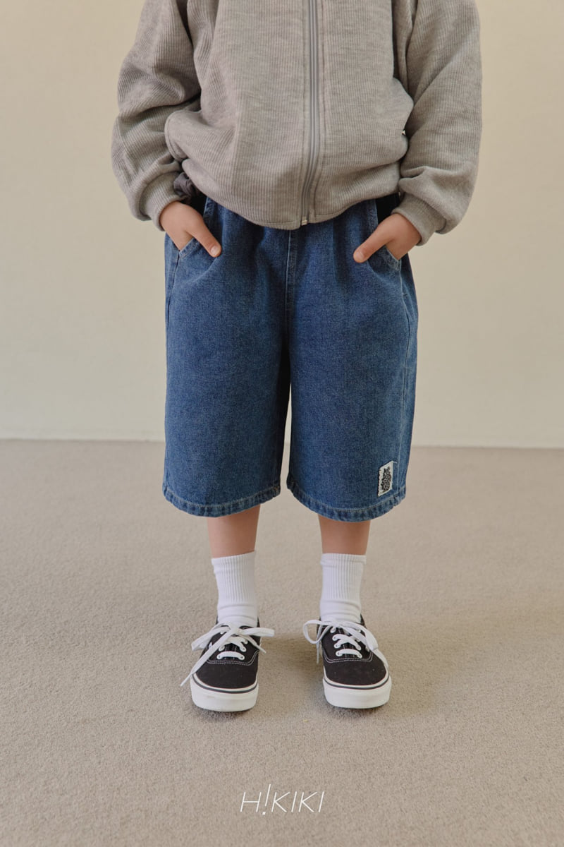 Hikiki - Korean Children Fashion - #minifashionista - Denim Bermuda Pants