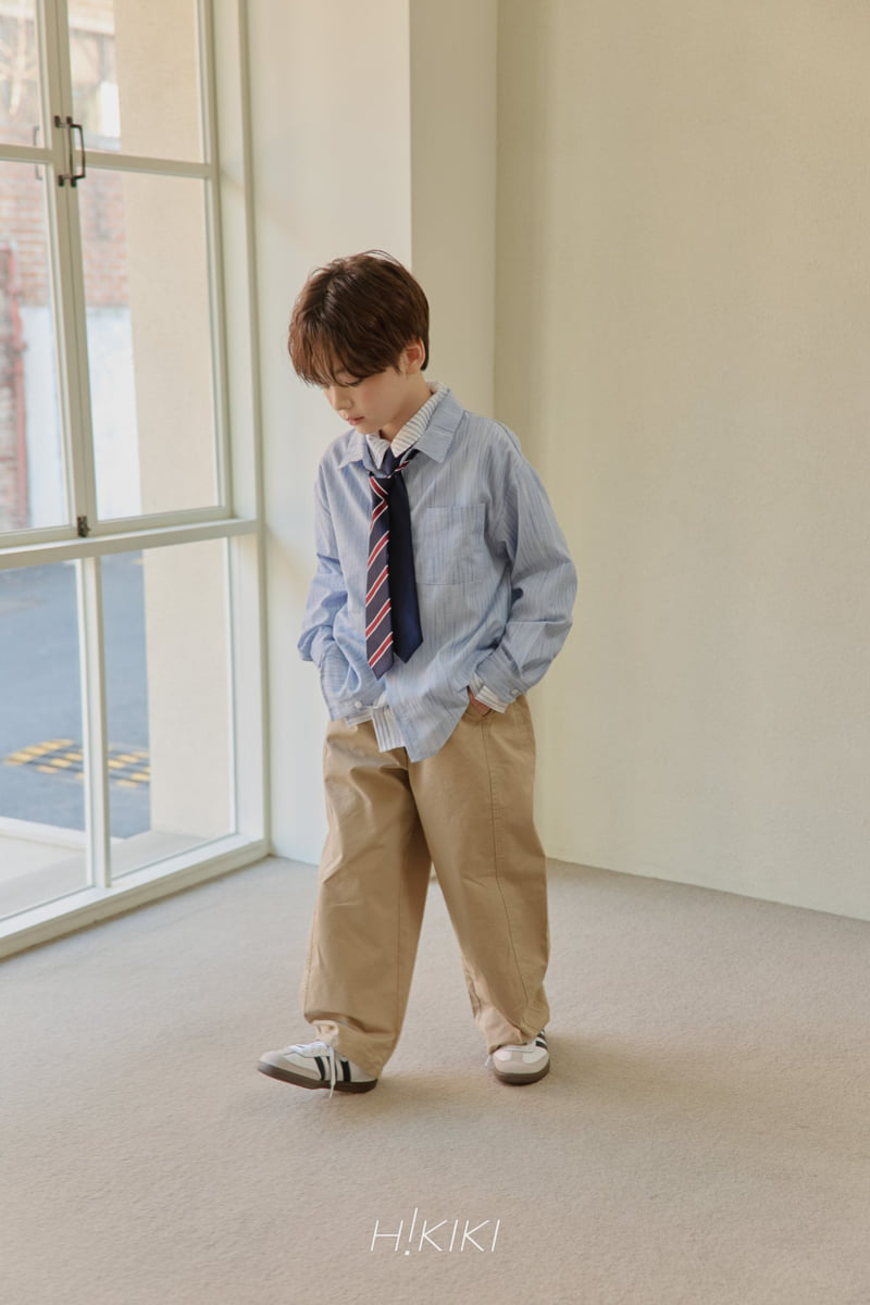 Hikiki - Korean Children Fashion - #minifashionista - Dandy Stripe Shirt - 7
