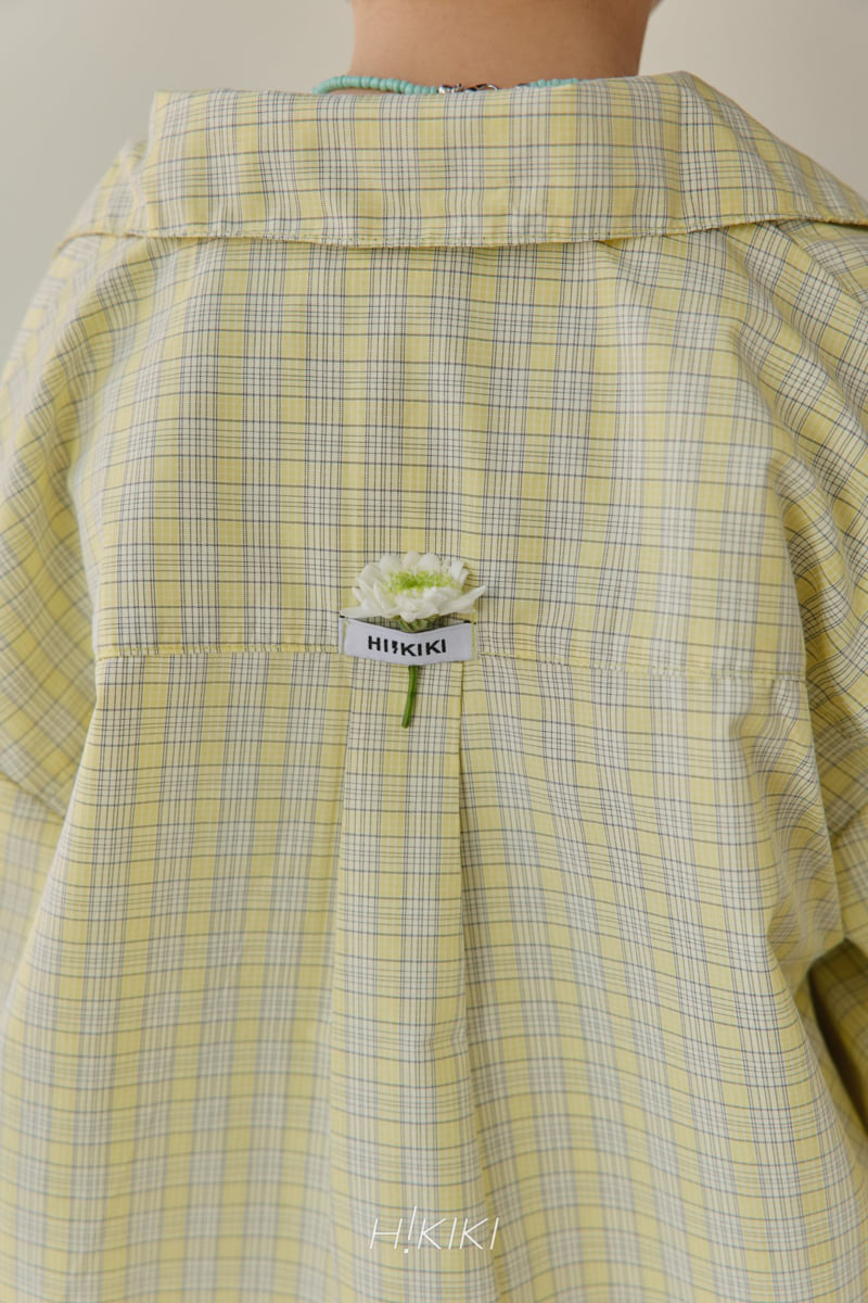 Hikiki - Korean Children Fashion - #prettylittlegirls - Spring Check Shirt - 10