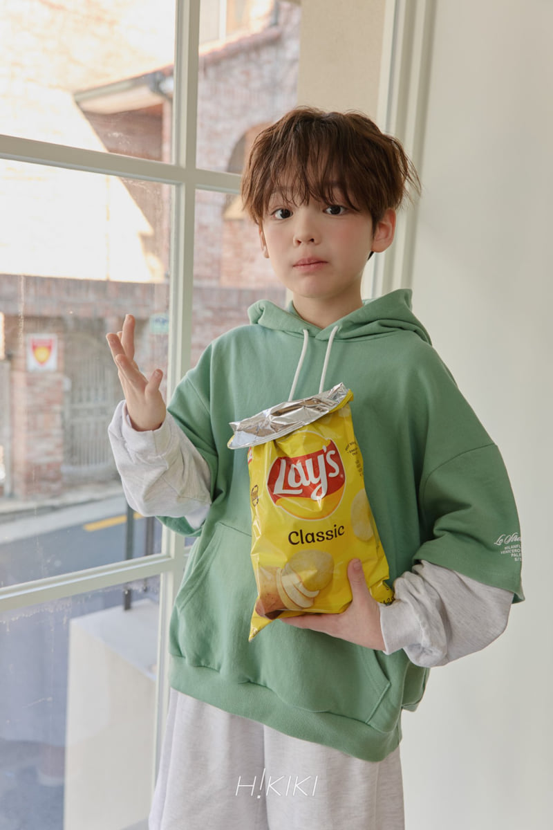 Hikiki - Korean Children Fashion - #minifashionista - 39 Double Hood Hoodie - 4