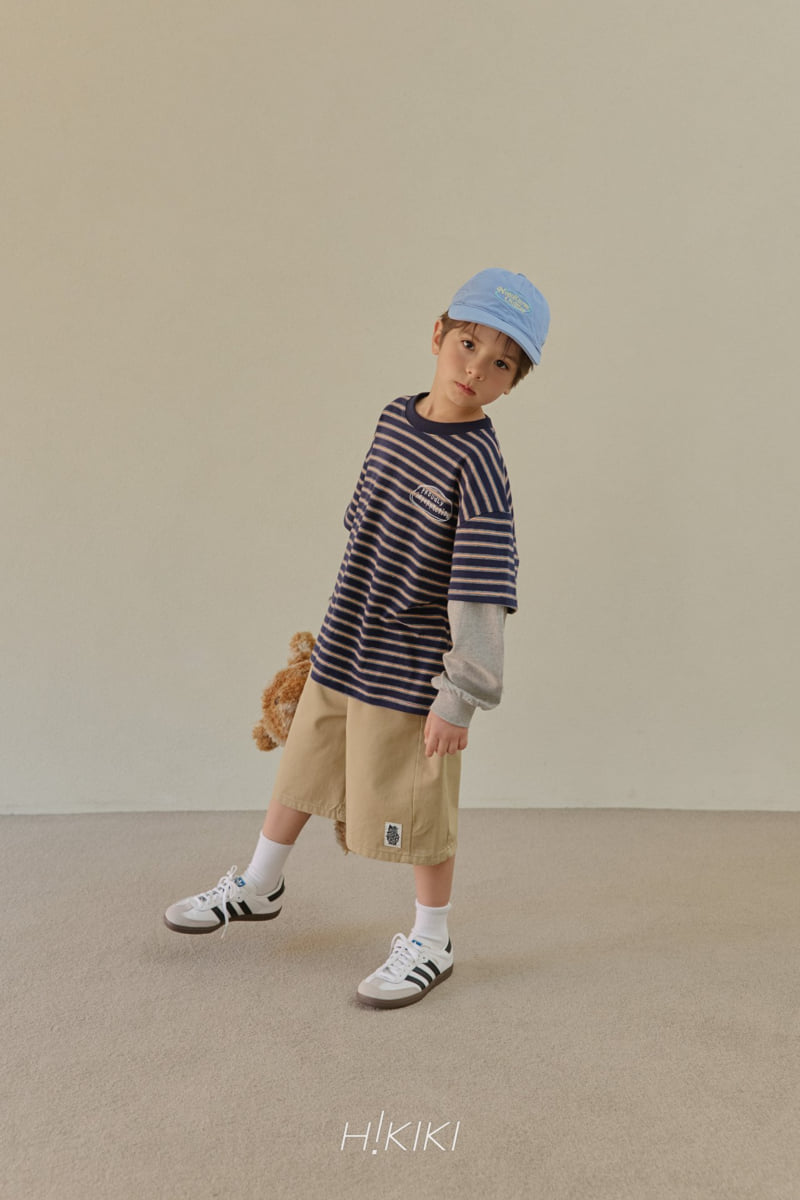 Hikiki - Korean Children Fashion - #todddlerfashion - Stripe Double Sleeve Tee - 10